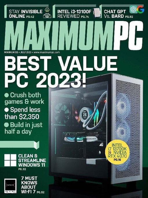 Title details for Maximum PC by Future Publishing Ltd - Available